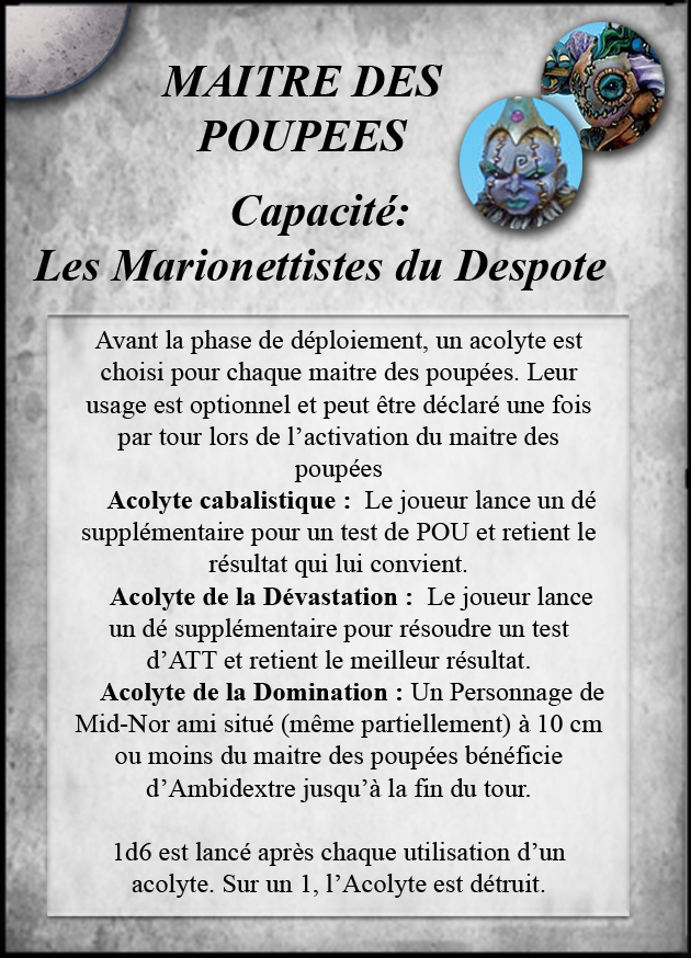 capacité maitrepoupee